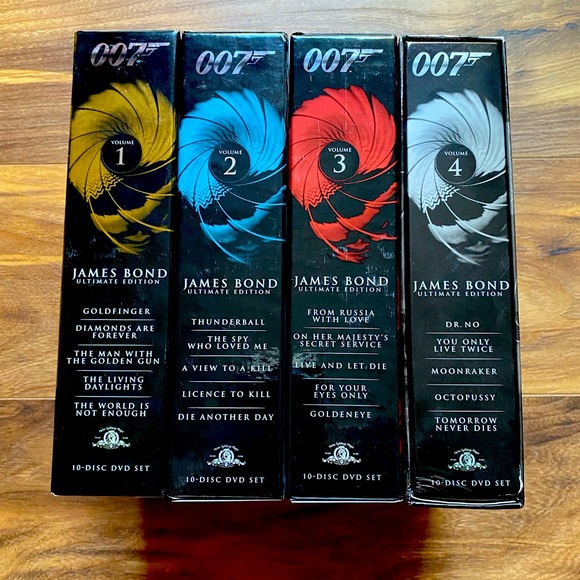 James Bond 007 ultimate Edition box set 1-4 - Picture 1 of 2